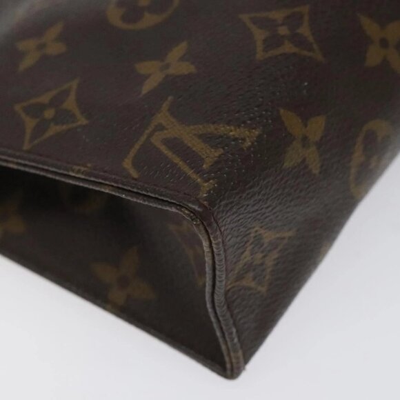 LOUIS VUITTON Monogram Poche Toilette 19 Pouch M47544 LV Auth 106751 - Picture 10 of 16